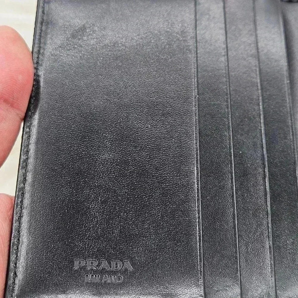 Prada Tessuto Nero Bi-fold Wallet - Picture 4 of 16